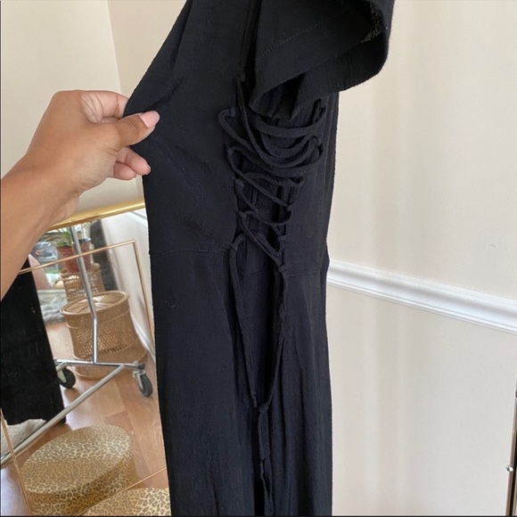 MaEve By Anthropologie sienna black jumpsuit NWT - Picture 9 of 12